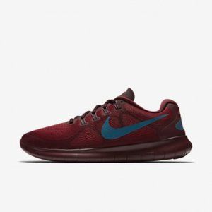 Nike Free Run NEW * Cedar/Night Maroon/Blue 9.5